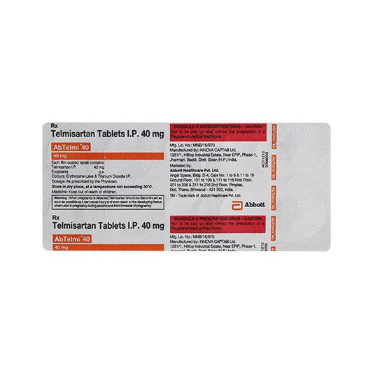 ABTELMI 40mg Tablet 10's