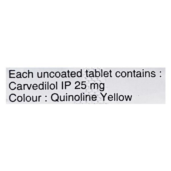 Carca 25mg Tablet 10'S