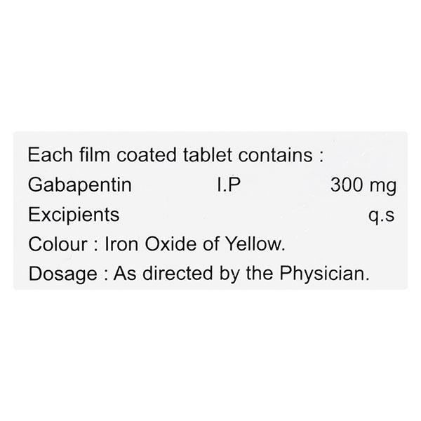 GABAVEL 300mg Tablet 10's