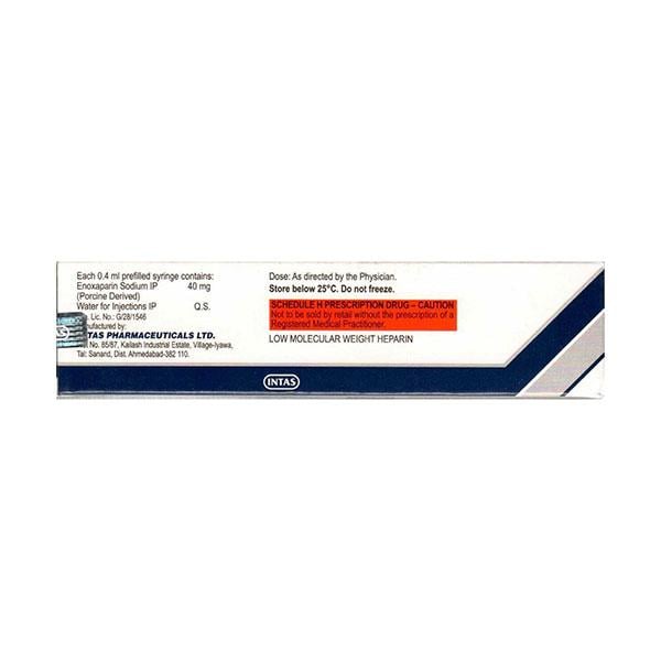 WOMENOX 40 Prefilled Syringe(Pfs) 0.4ml