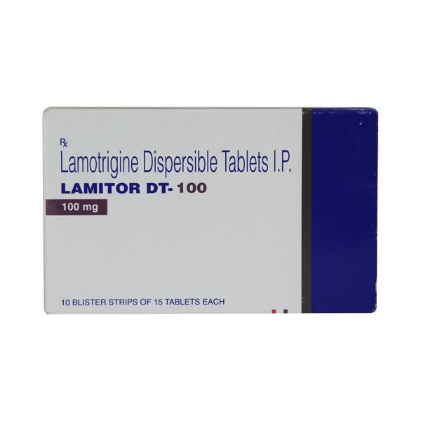 Lamitor DT 100mg Tablet 15'S