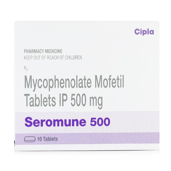SEROMUNE 500mg Tablet 10's