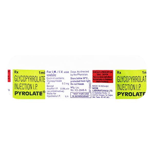 Pyrolate Injection 1ml
