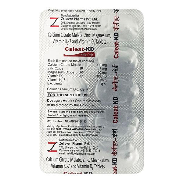 Caleat KD Tablet 10'S