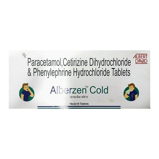 ALBERZEN COLD Tablet 10's