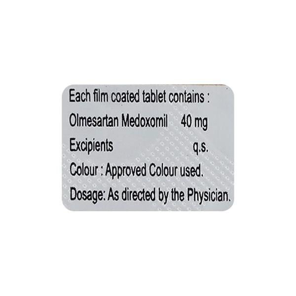 OLMISIM 40mg Tablet 10's