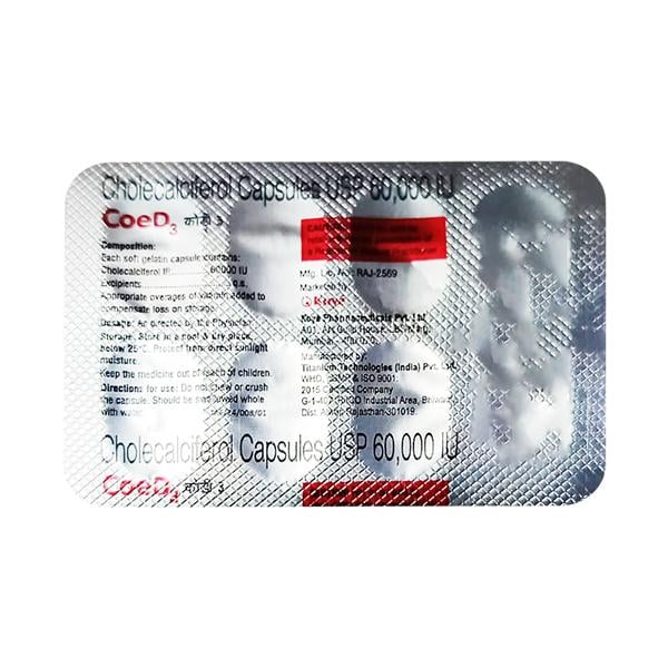 COE D3 Soft Gelatin Capsule 8's