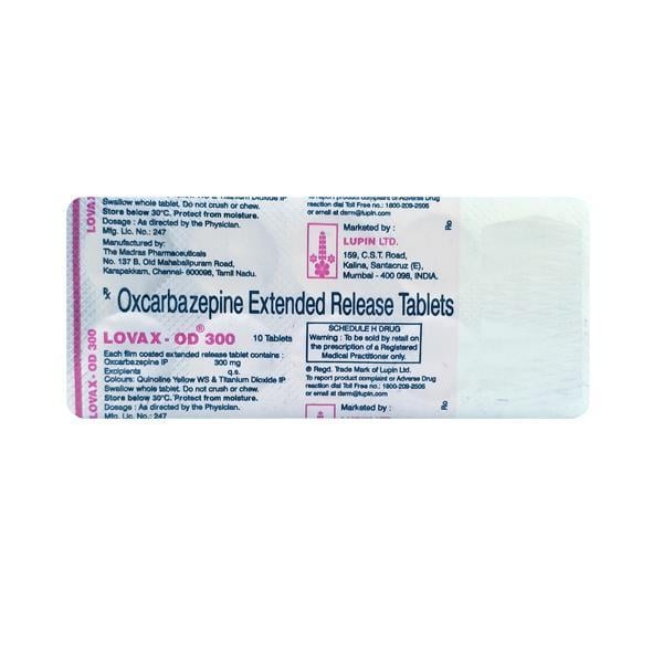 Lovax OD 300mg Tablet 10'S