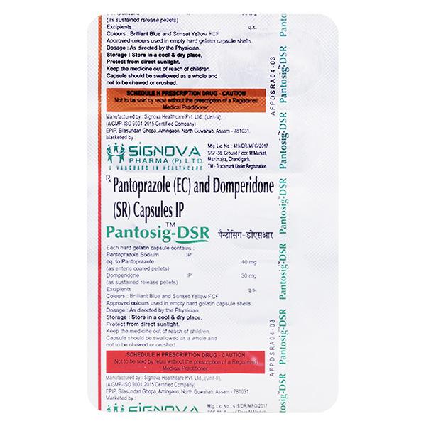 PANTOSIG DSR 30/40mg Capsule 10's