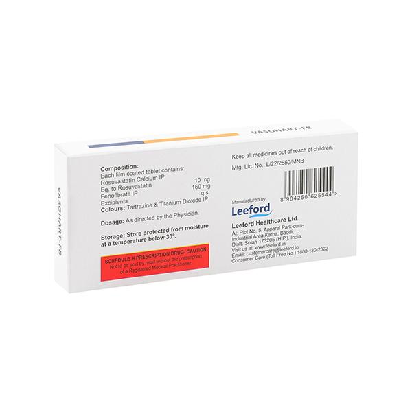 VASOHART FB Tablet 10's