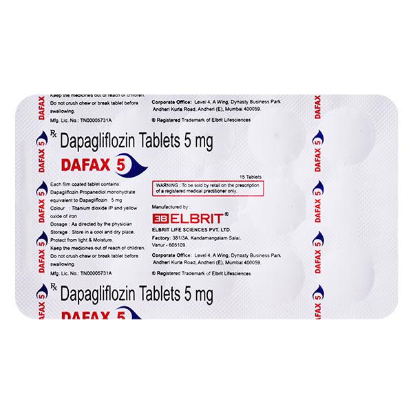 DAFAX 5 Tablet 15's