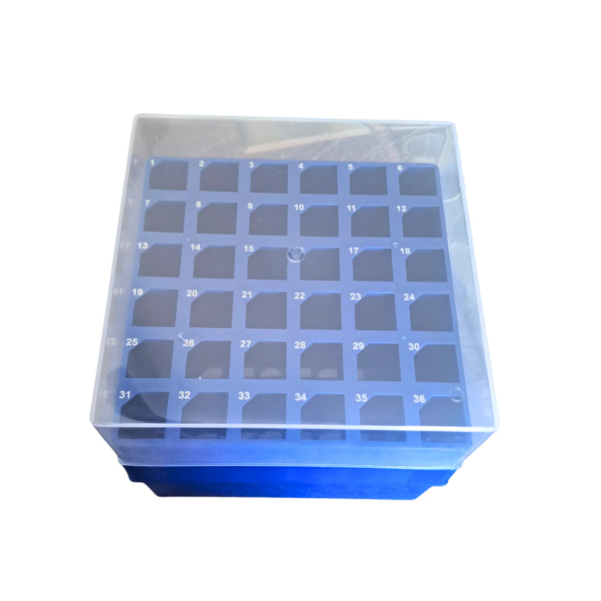 Aanij Centrifuge Tube Box 36 Places Polypropylene