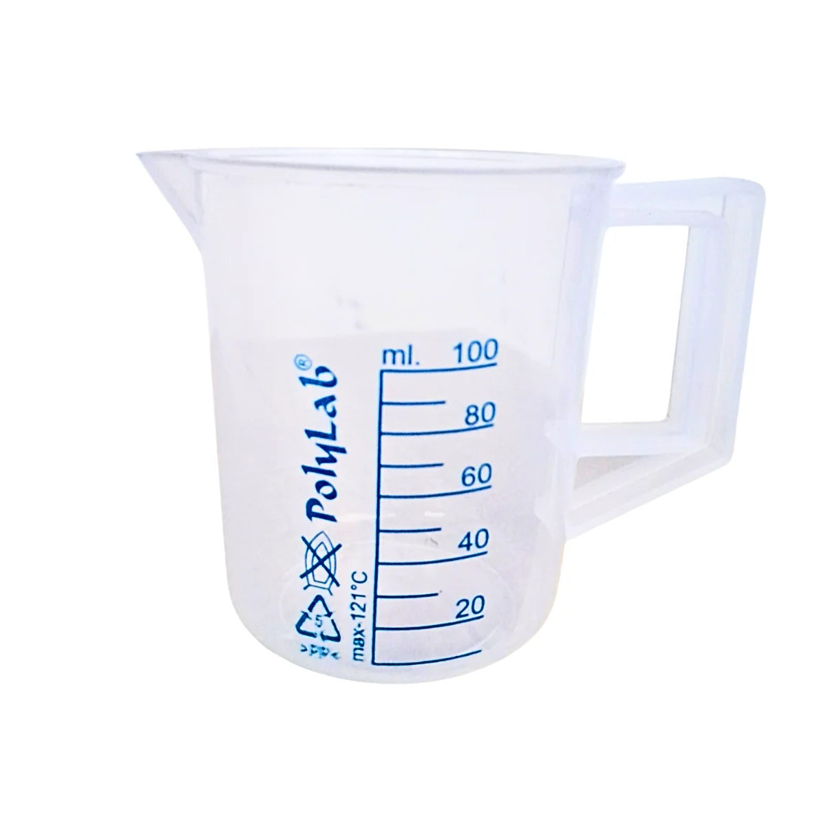 Aanij Measuring Jug Printed Graduation with Handle Polypropylene