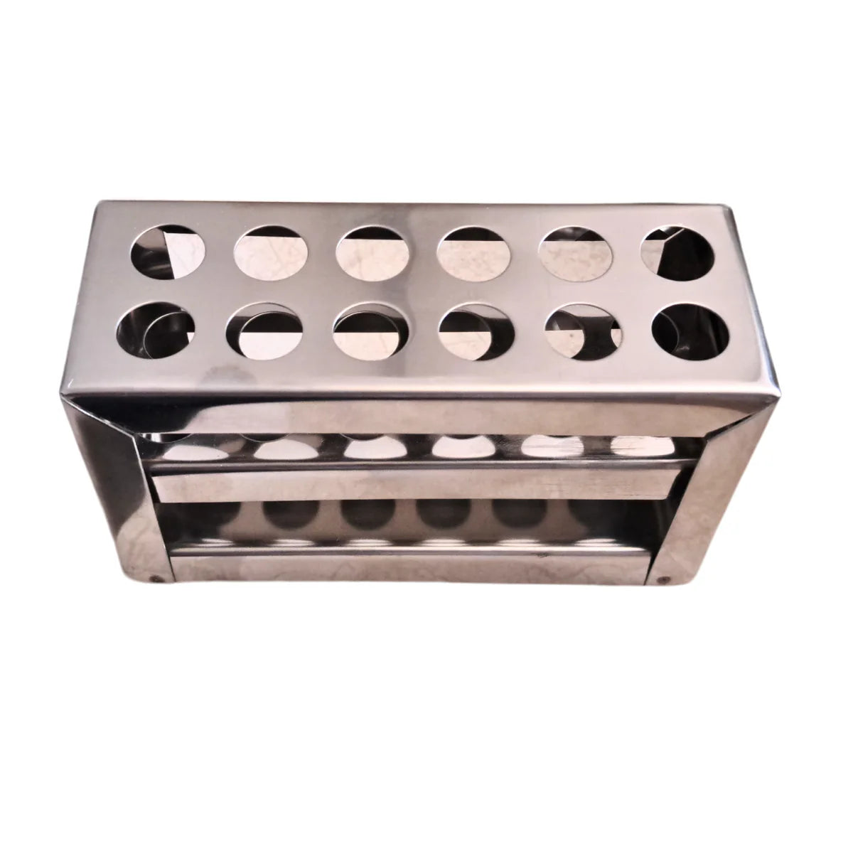 Aanij Test Tube Stand Stainless Steel 304 Grade