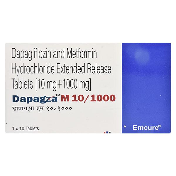 DAPAGZA M 10/1000 Tablet 10's