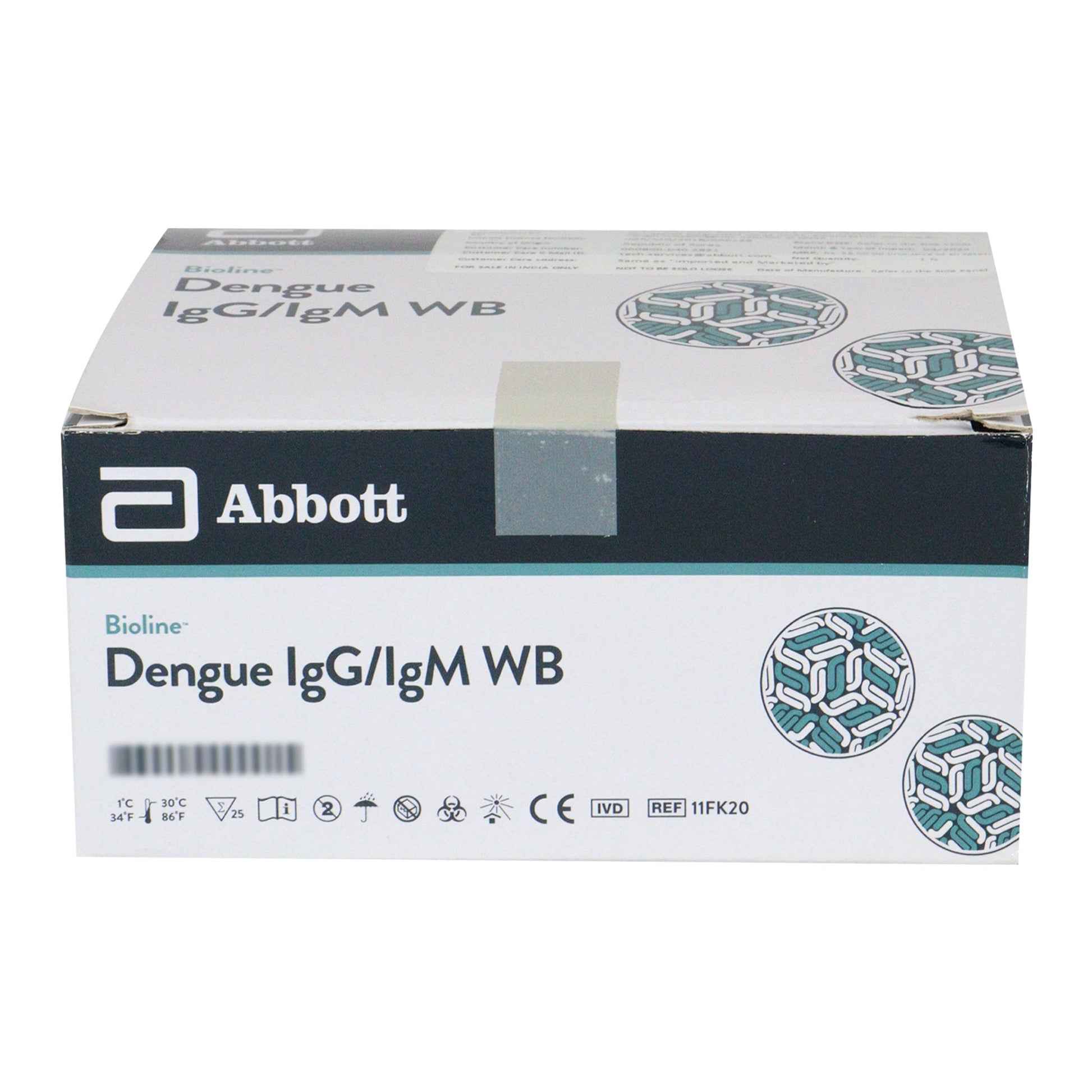 Abbott Dengue IGG/IGM WB (D) Global Rapid Card - Global Surgicals