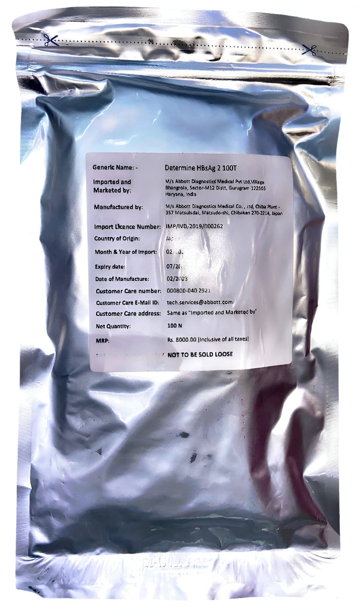 Abbott Determine HBSAG 2