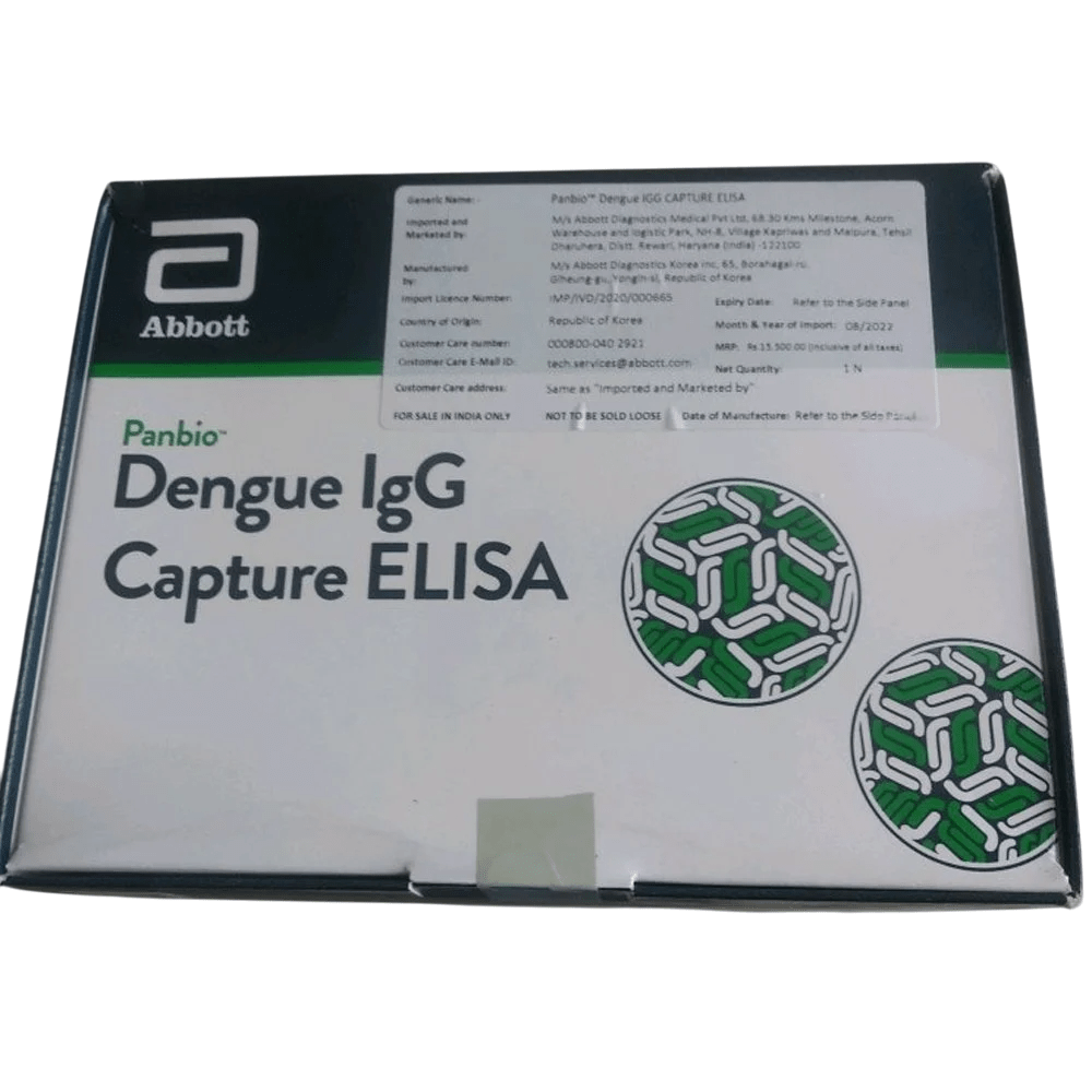 Abbott Pan Dengue G Cap ELISA test kit - Global Surgicals