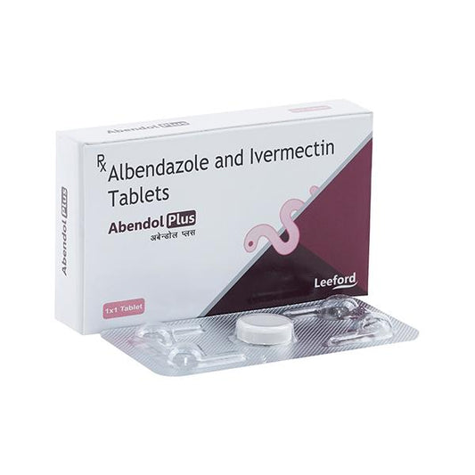 Abendol Plus 12/400mg Tablet 1'S - Global Surgicals