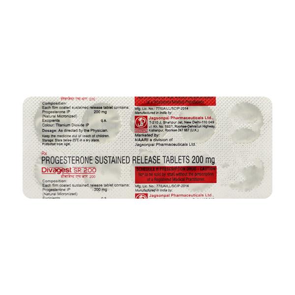 Divagest SR 200mg Tablet 10'S