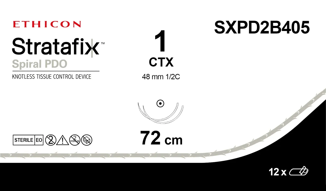 Ethicon Stratafix Spiral PDO Suture 1-0