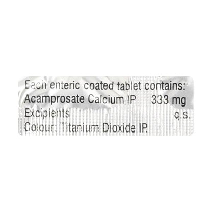 Acamprol 333mg Tablet 6'S - Global Surgicals