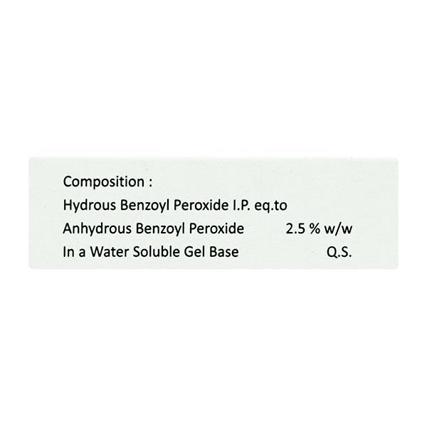 ACBENZ 2.5 Gel 20gm - Global Surgicals