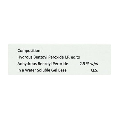 ACBENZ 2.5 Gel 20gm - Global Surgicals