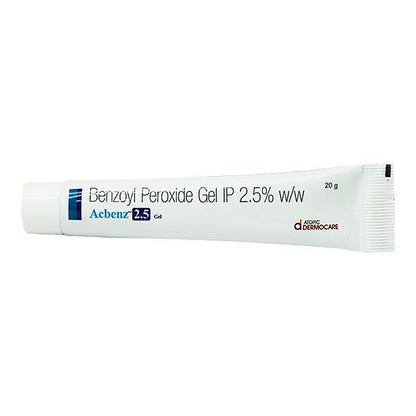 ACBENZ 2.5 Gel 20gm - Global Surgicals