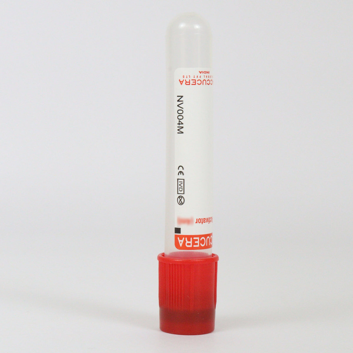 Accucera Clot Activator Plain Blood Collection Tube - Global Surgicals