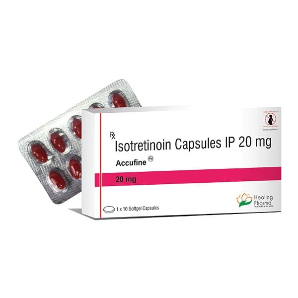 ACCUFINE 20mg Capsule 10's - Global Surgicals