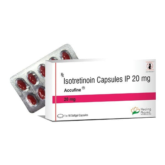ACCUFINE 20mg Capsule 10's - Global Surgicals