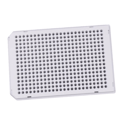 Accufine Well Full Skirt White Frame 40ul PCR Plate - Global Surgicals