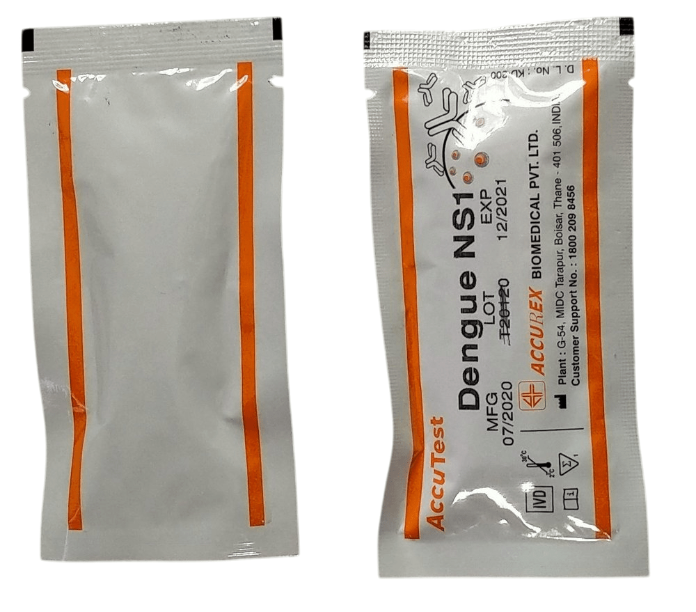 Accurex Accutest Dengue NS1 Rapid Card - Global Surgicals