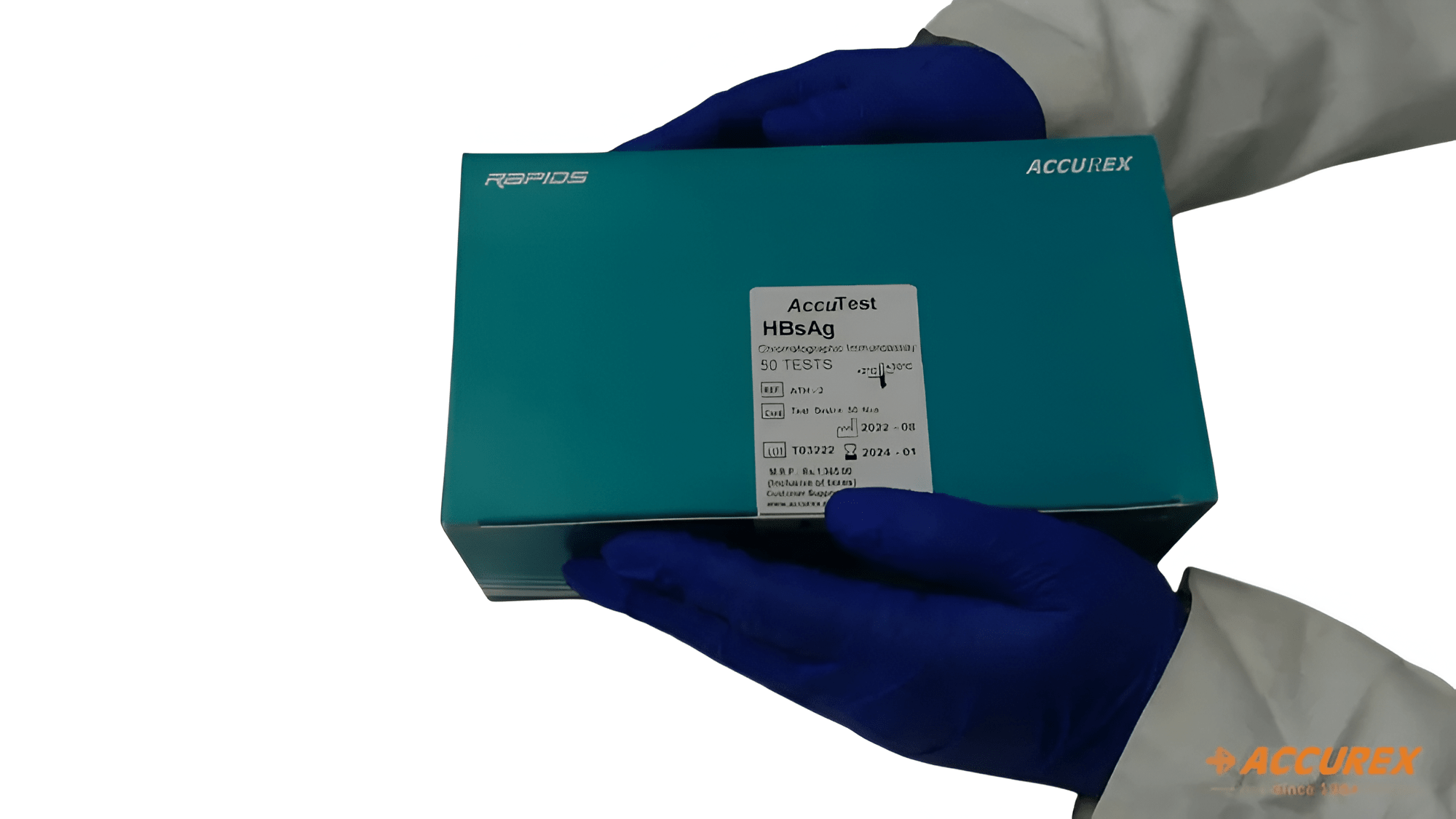 Accurex Accutest HBsAG Rapid Card - Global Surgicals