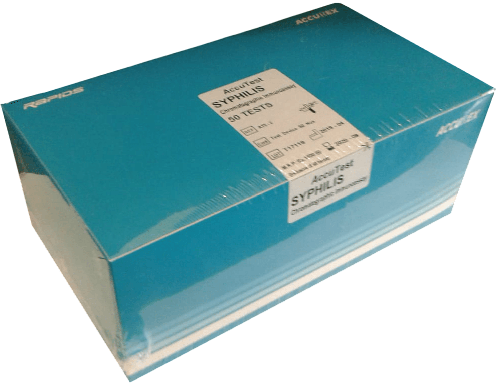 Accurex Accutest Syphilis Rapid Card - Global Surgicals