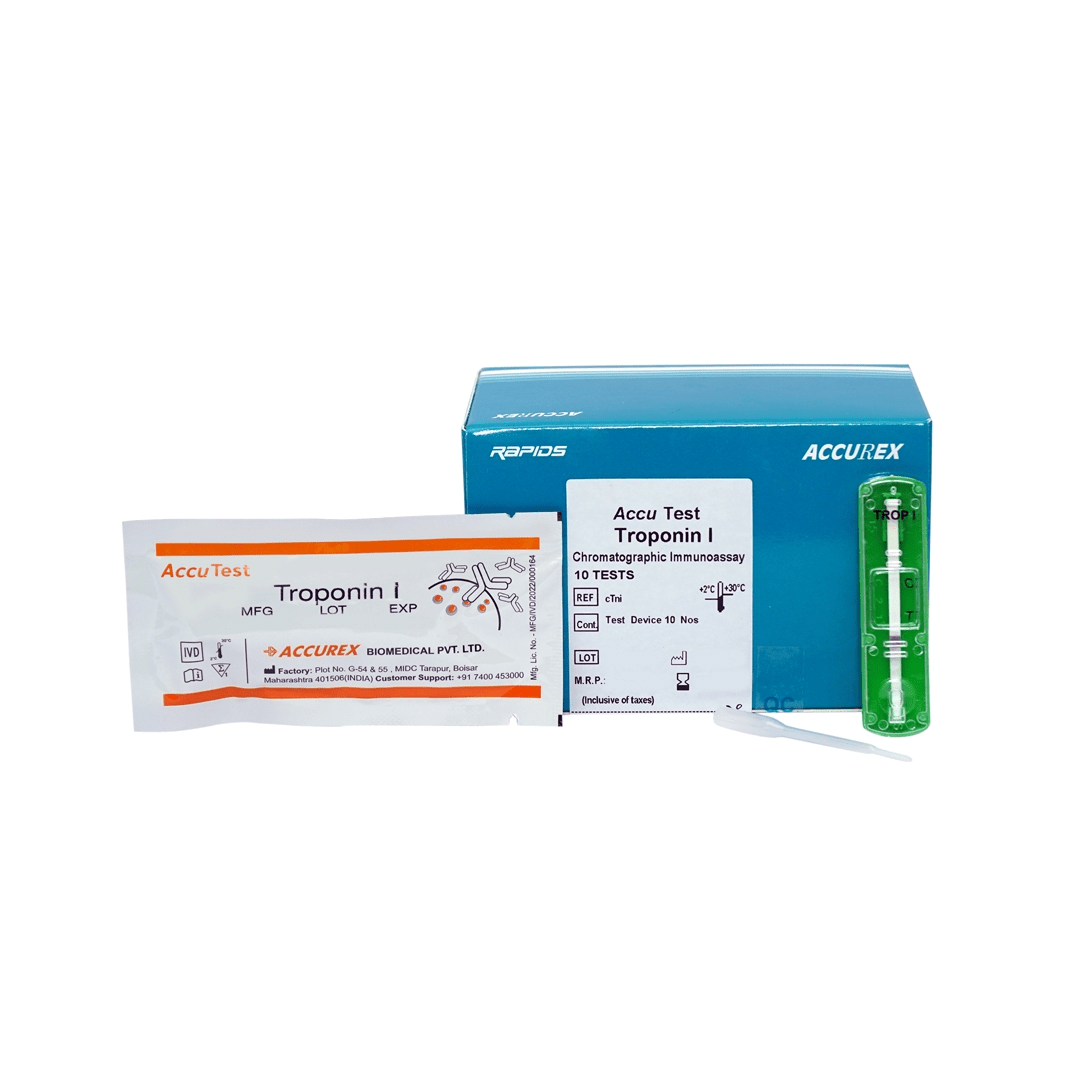 Accurex Accutest Troponin I - Global Surgicals
