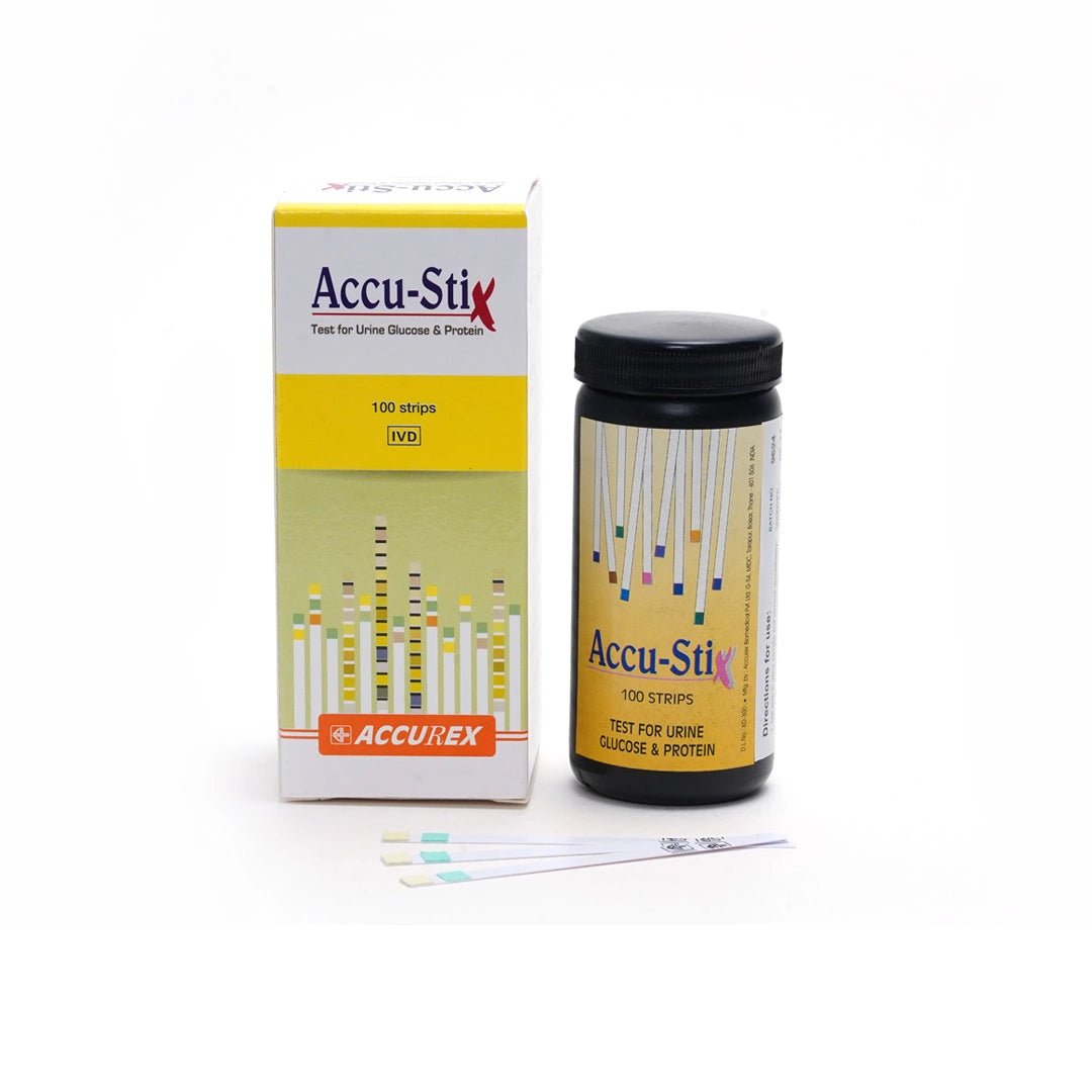 Accurex Urine Reagent Accu Stix GP Urine Strip - Global Surgicals