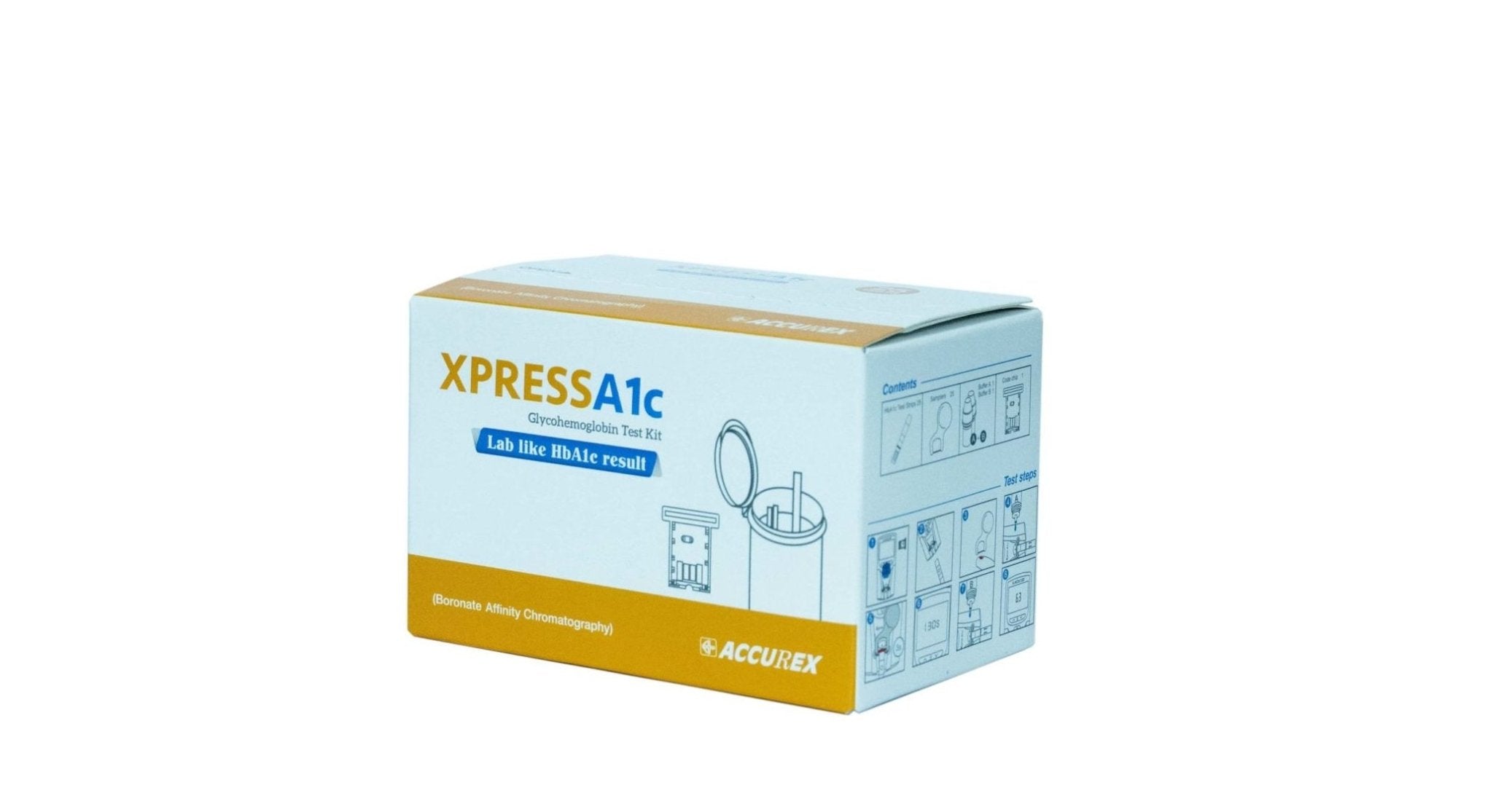 Accurex Xpress A1c Strips - Global Surgicals