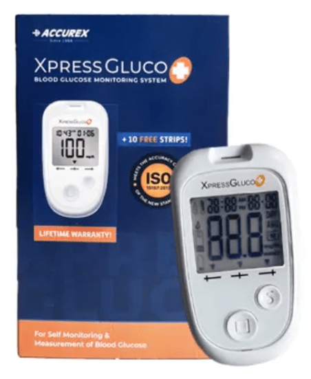 Accurex Xpress Gluco Plus Kit - Global Surgicals