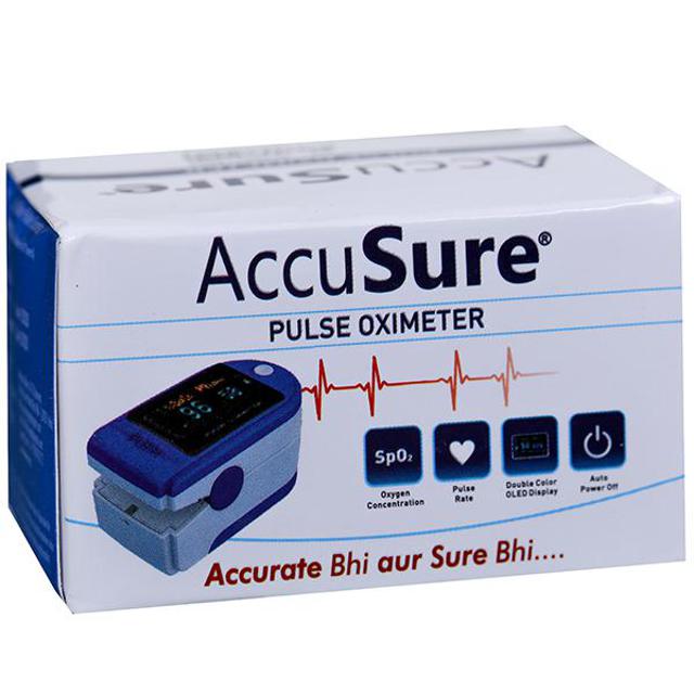 Accusure LED Fingertip Pulse Oximeter - Global Surgicals
