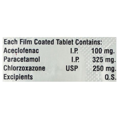 Acefen MR Tablet 10'S - Global Surgicals