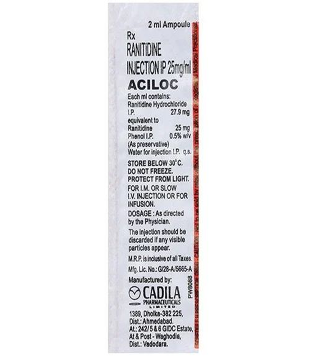 Aciloc 2ml Injection