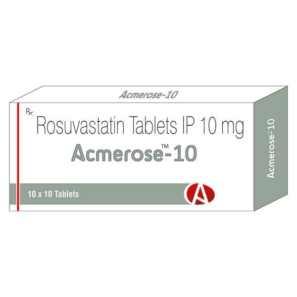 ACMEROSE 10 Tablet 10's - Global Surgicals