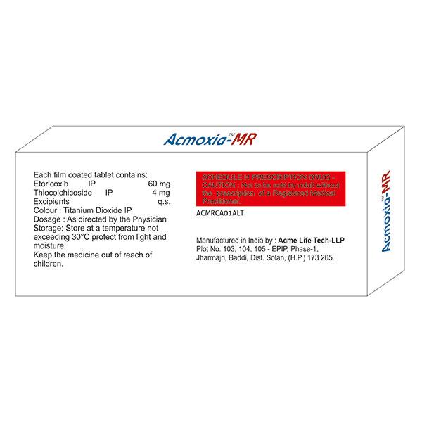 ACMOXIA MR Tablet 10's - Global Surgicals