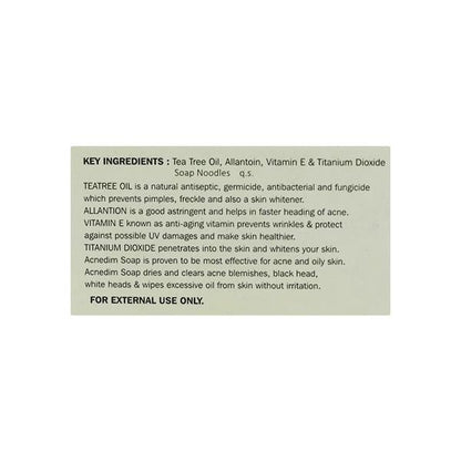ACNEDIM ANTI ACNE Soap 75gm - Global Surgicals
