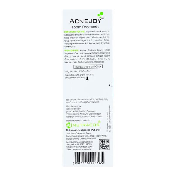 ACNEJOY Face Wash 100ml - Global Surgicals