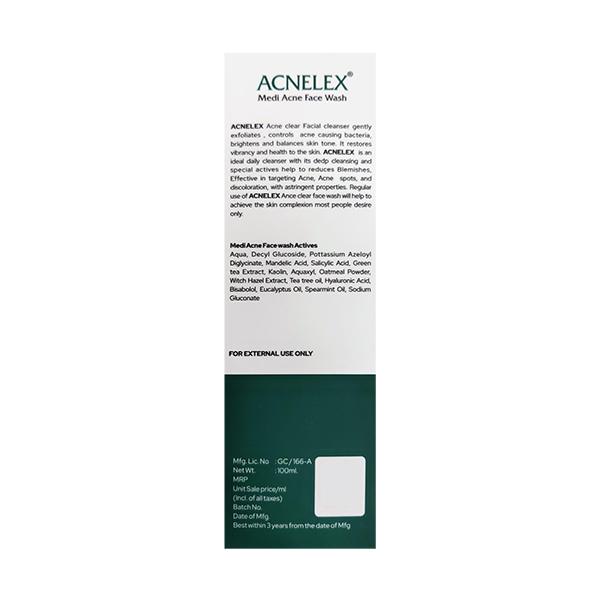 ACNELEX MEDI ACNE (CLEANSER + MASK) Face Wash 100ml - Global Surgicals