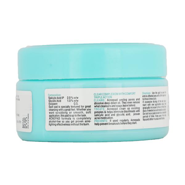 ACNEPAD Soft Textured Pad Wipes 50's - Global Surgicals