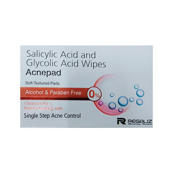 ACNEPAD Soft Textured Pad Wipes 50's - Global Surgicals